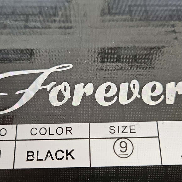 Black Rhinestone Boots - Picture 5 of 6